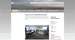 Desktop Screenshot of hkmw-rechtsanwaelte.de